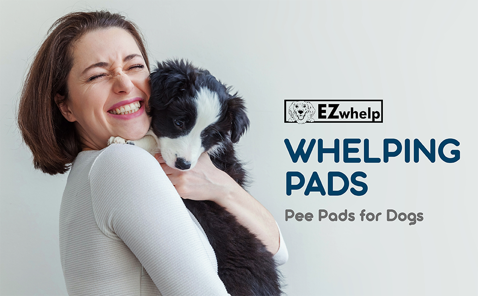 EZwhelp Pee Pads for Dogs 41" x 41" Dog & Puppy Training