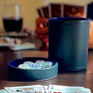 Dice Cup Playing Cards