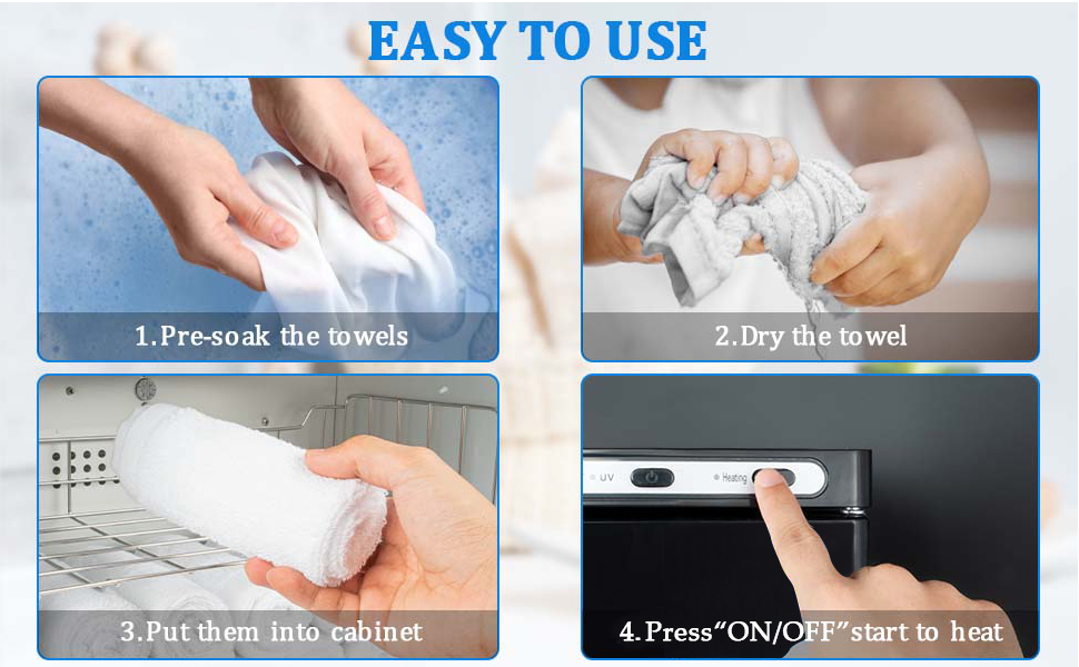 Hot Towel Warmer for Spa 23L Large Capacity Hot Towel