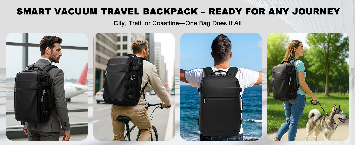 vacuum backpack travel