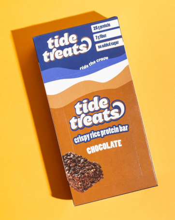 gluten free protein snacks rice crispy treat no added sugar healthy 25 grams protein