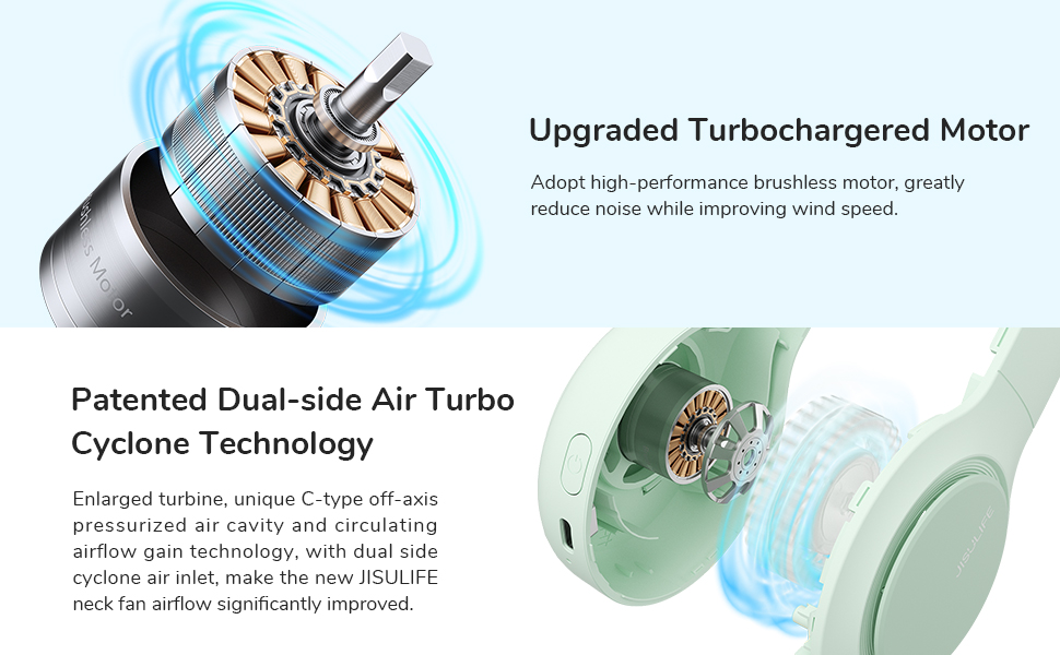 bladeless neck fan