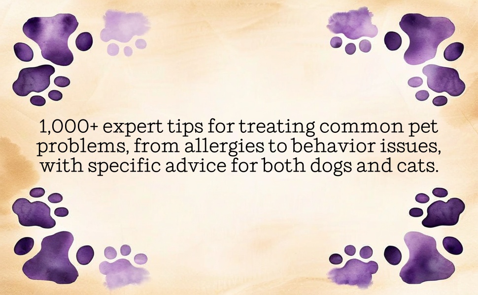 Pet health guide with 1,000+ expert tips for dogs and cats