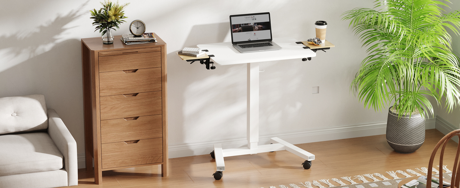 BONTEC Ergonomics Desk Extender Tray, 240x230mm Table Mount Arm Wrist