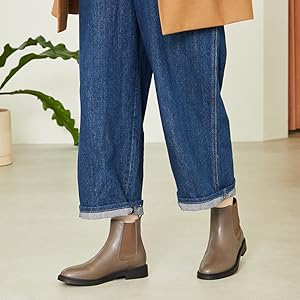 Amazon | [オリエンタルトラフィック] ショートブーツ フラット