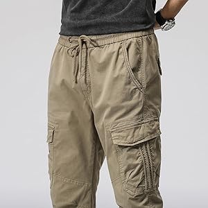 新品タグ付き　todayful Drawstring Cargo Pants Multi Flap Pockets Drawstring Cargo Jogger Techwear Pants In