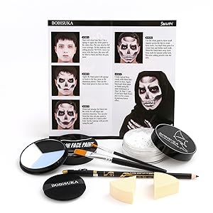 Skeleton Skull Makeup Kit