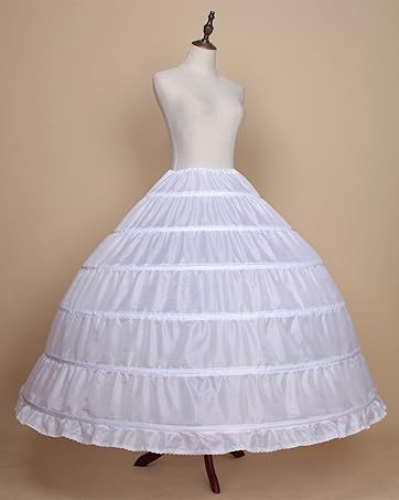puffy 6 hoop skirt