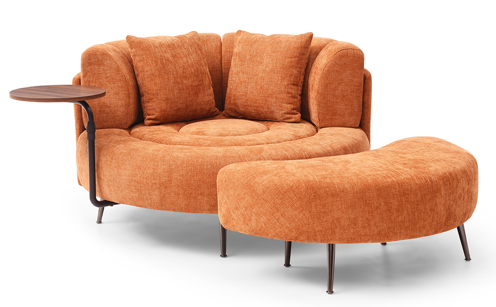 Oversize Barrel Chair