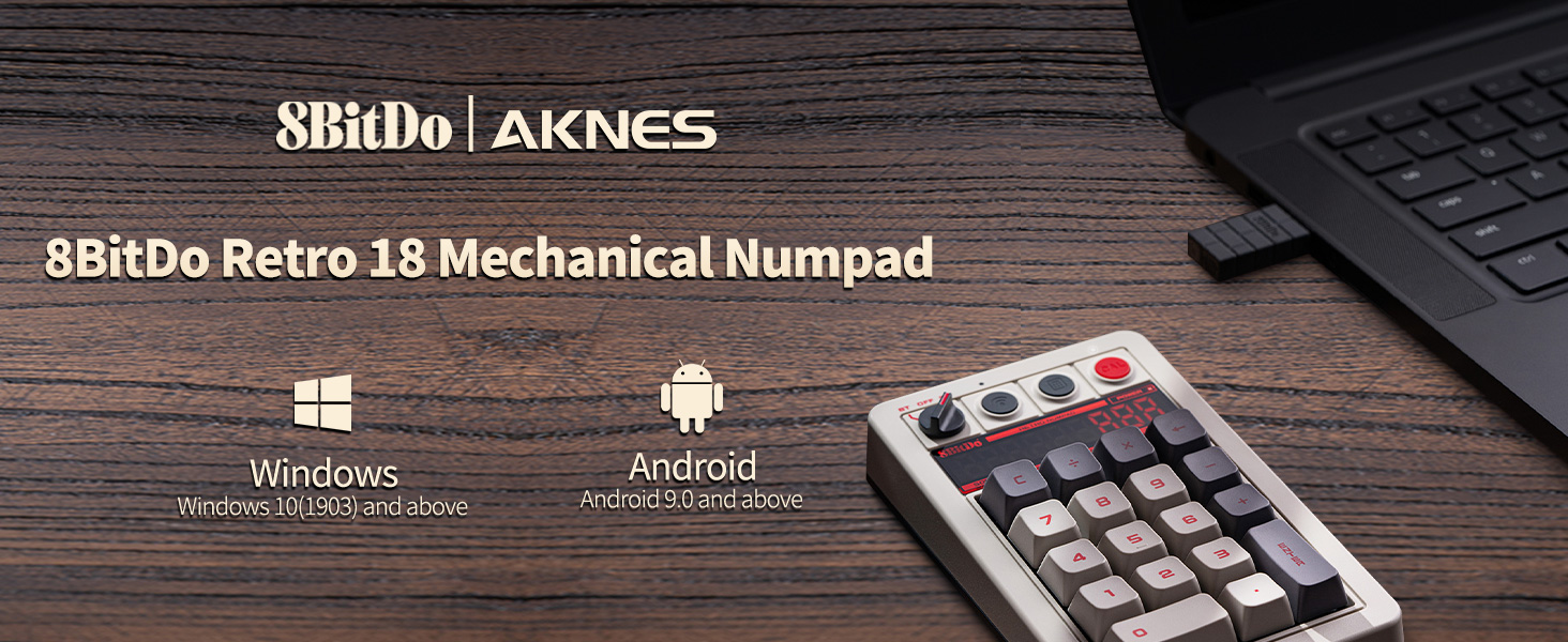 8Bitdo Mechanical numpad