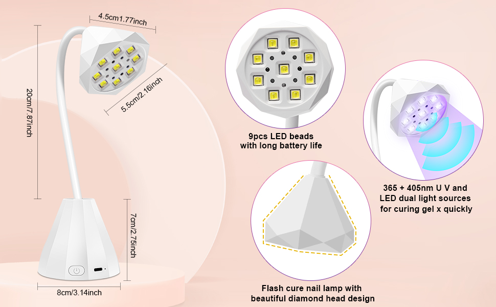 flash cure nail lamp
