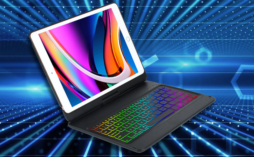 iPad 9th Generation Case with Keyboard 2021,iPad 10.2 8th