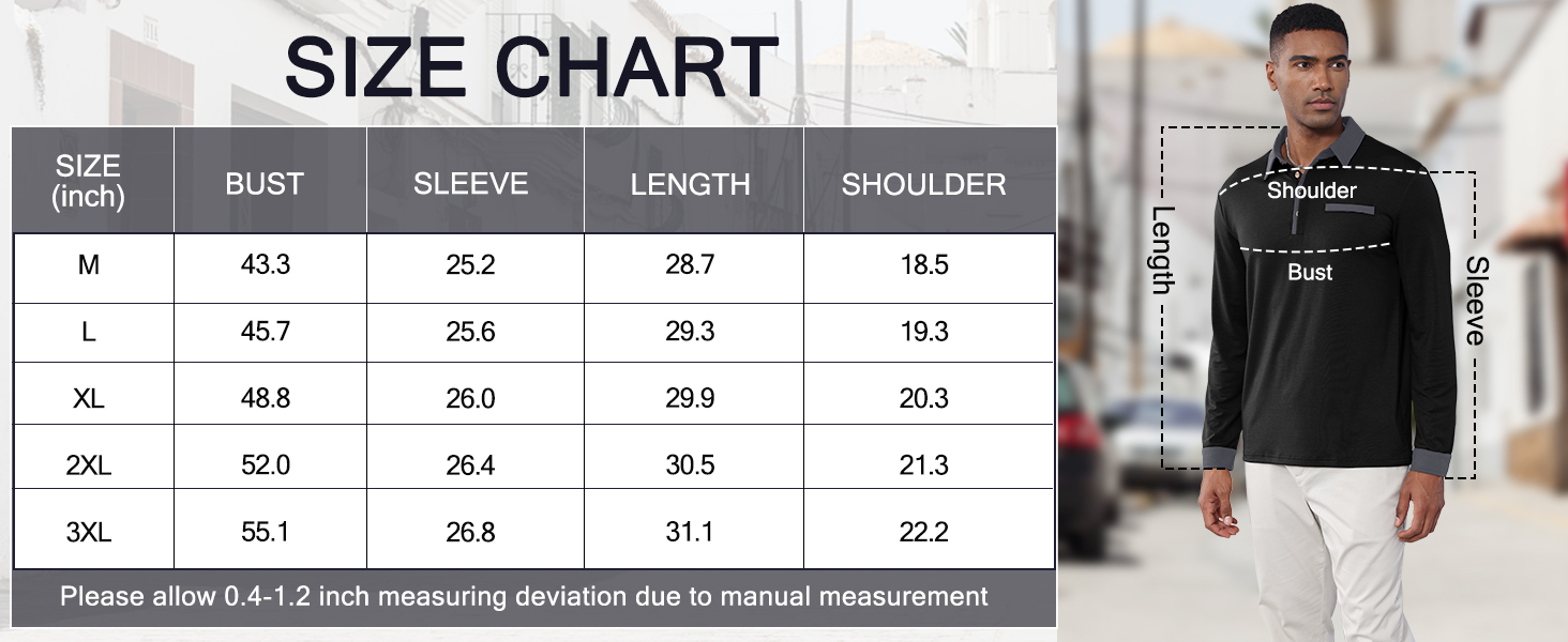 mens long sleeve golf shirts