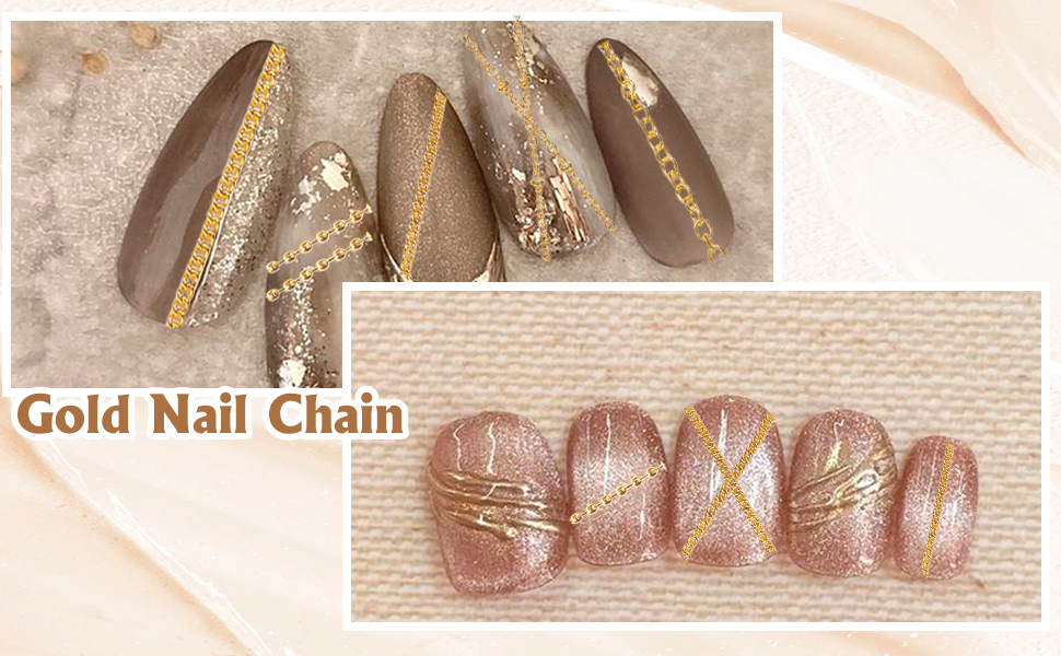 Gold Nail Chain