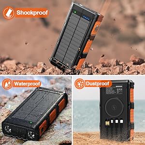 Durable solar charger