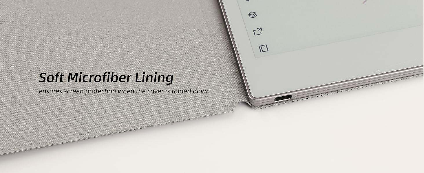 WALNEW Case for Remarkable Paper Slim Book