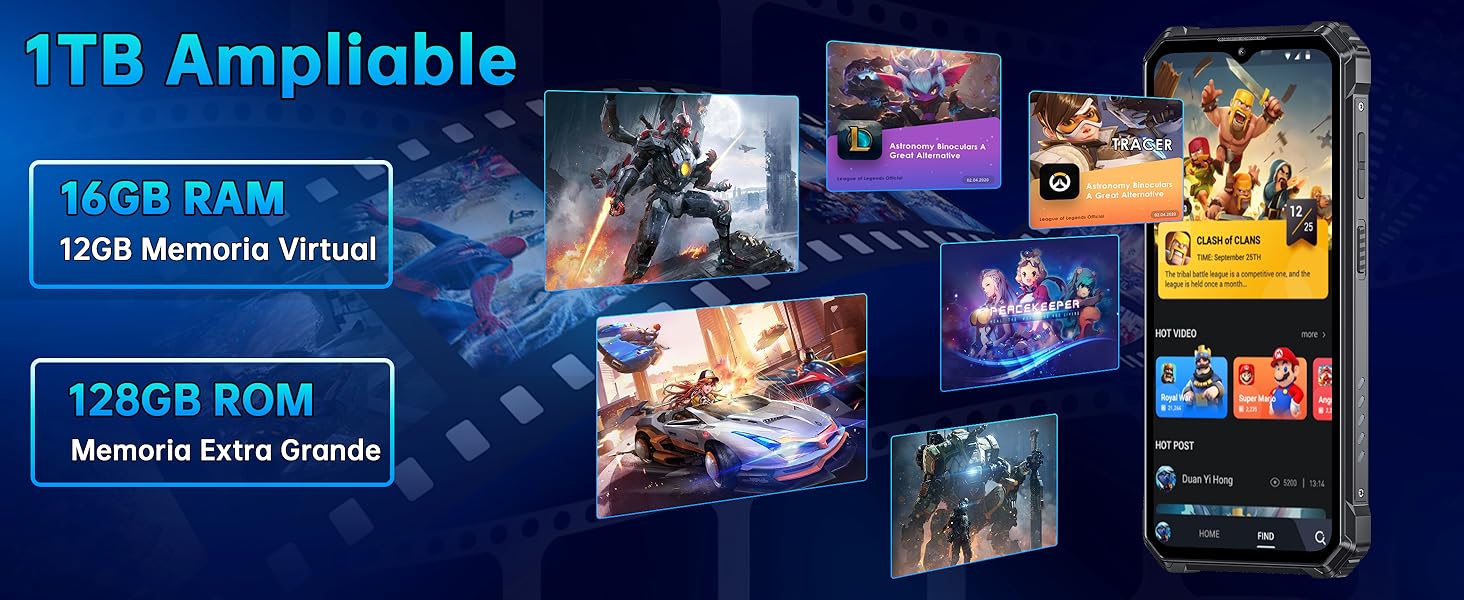 móvil gaming OUKITEL WP28S