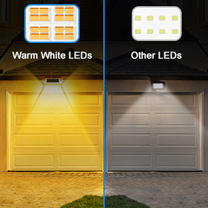 Solar flood lights outdoor brighter than other solar outdoor lights