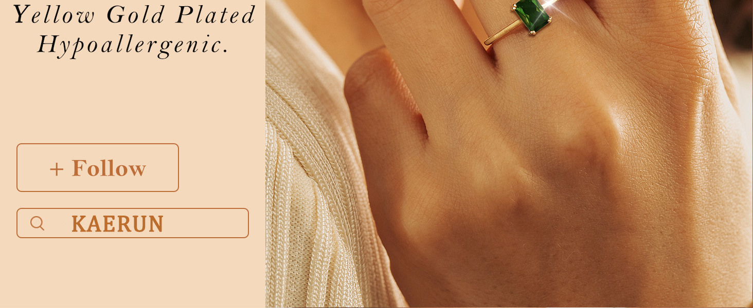 gold rings that don't tarnish