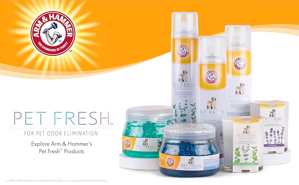 Arm & Hammer Pet Fresh Deodorizing Scented Gel Pearls 12