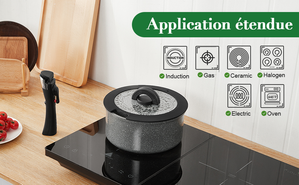 ESEVOLO Batterie de cuisine Gris induction Antiadhésif Ceramique PFAS Revêtement Empilable Poignées Amovibles Lot Casser 28d018b5 C9eb 43d2 846b F4462add5595. CR0,0,970,600 PT0 SX970 V1