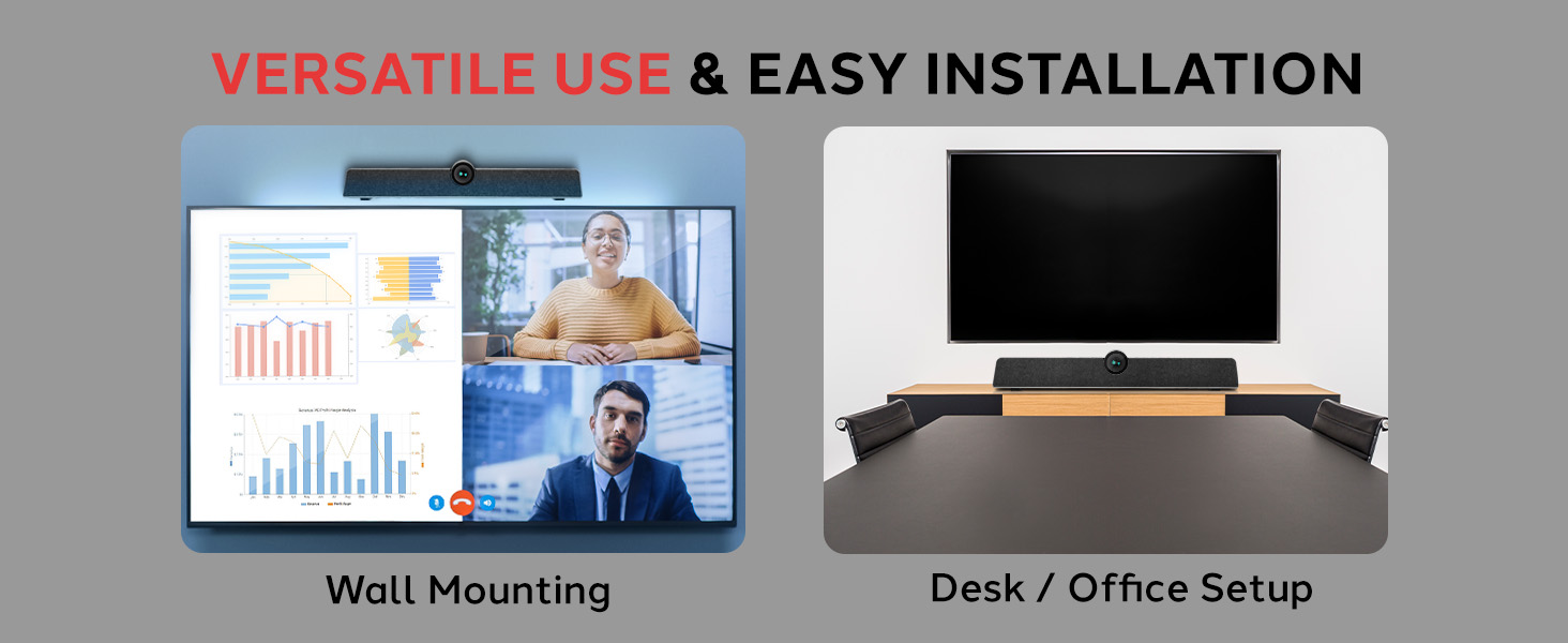 Video Conferencing Camera High Resolution Webcam 12MP Camera Wide Angle Lens Digital Zoom