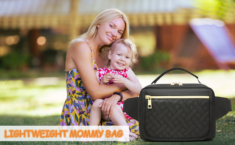 Small Diaper Bag with Portable Changing Pad,Crossbody Diaper Bag Pack with Wipes Pocket,mini