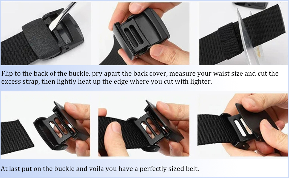 adjustable belt no holes