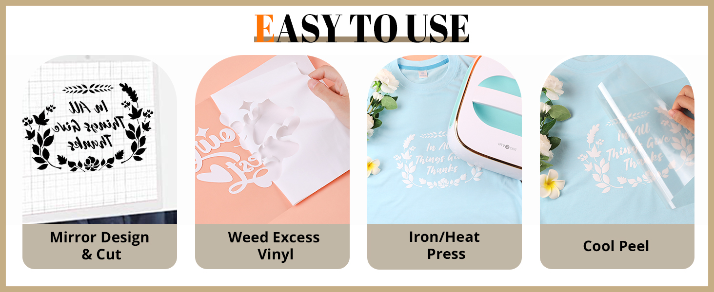HTVRONT Heat Press Accessories for 10" X 10" Heat Press