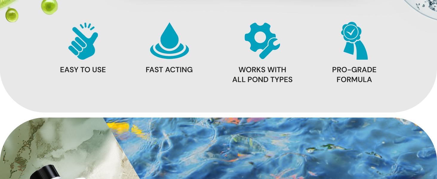 pond water conditioner for outdoor ponds pond decholrinator