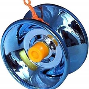 M.S TRADERS High Gloss Metal YoYo High Speed Toy Yoyo Metal Yoyo Toy (Random Color )