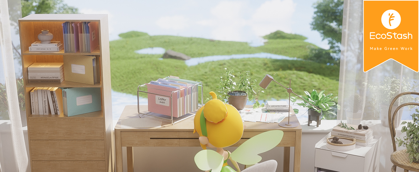 Expanding Hanging File Folders - 3.15" Large Capacity, Letter Size for Filing Cabinets