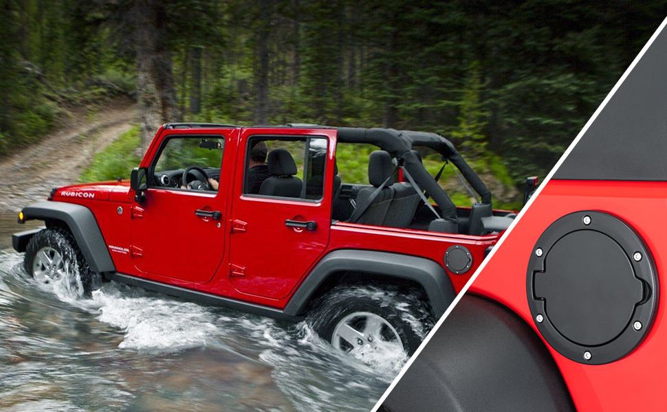 jeep Wrangler Fuel Filler Gas Door