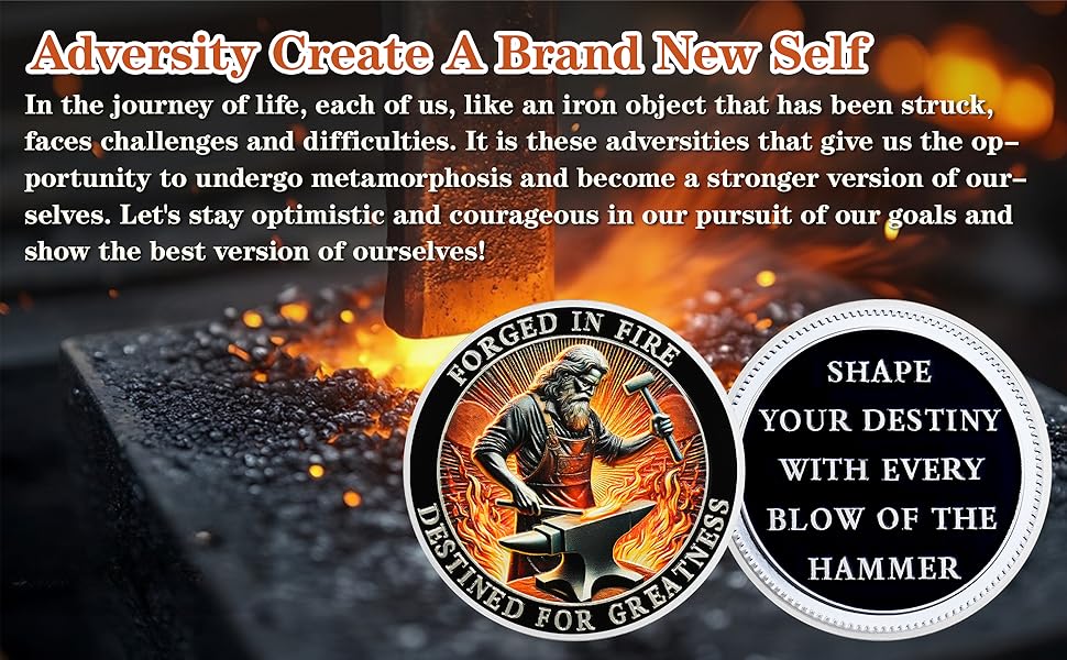 The Strongest Steel is Forged Dumpster Fire Coin