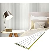 Art3d Slat Wall Panels, WPC Soundproof 3D Wall Paneling for Interior Wall Decor, TV Background, 8...