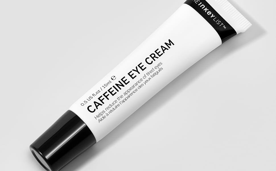 The INKEY List Caffeine Eye Cream Helps Dark Circles and Tired Eyes