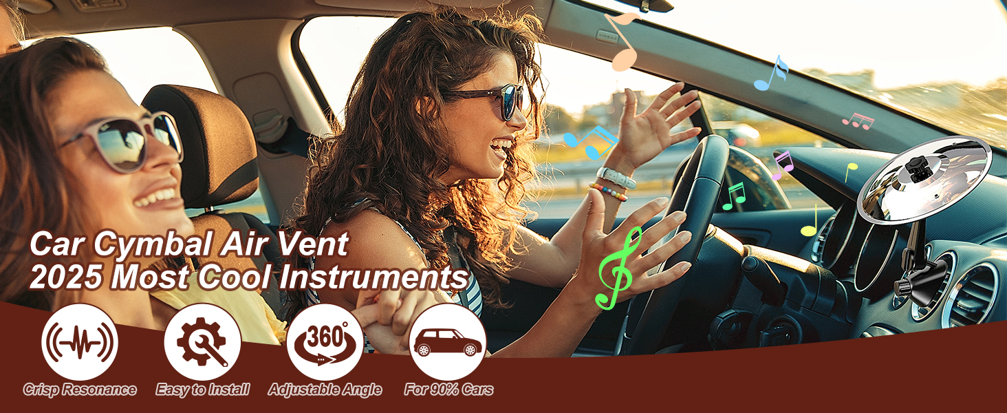 Car Cymbal Air Vent