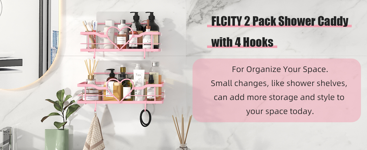 Sweet Heart Shower Caddy