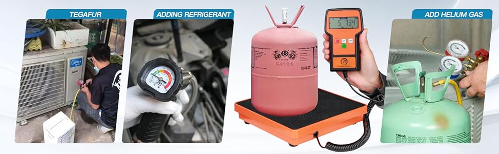 refrigerant charging scale A+2