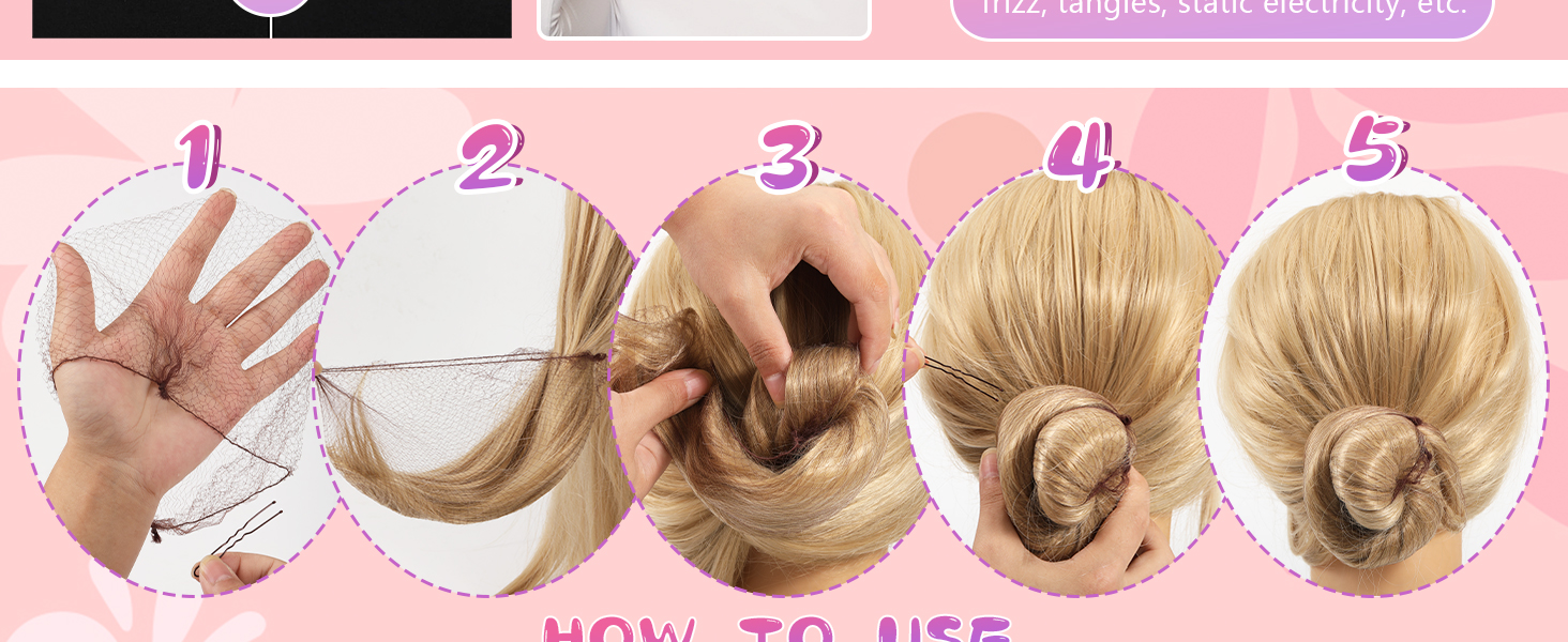 hair buns style