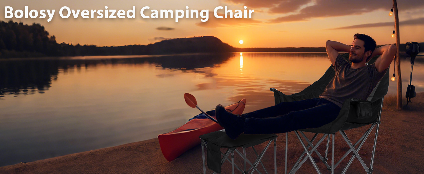 oversized camping chair