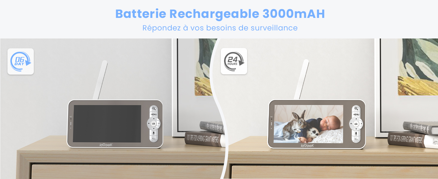 Surveillance de la caméra Bebe Avec Ecran Camera Bebe Avec Écran