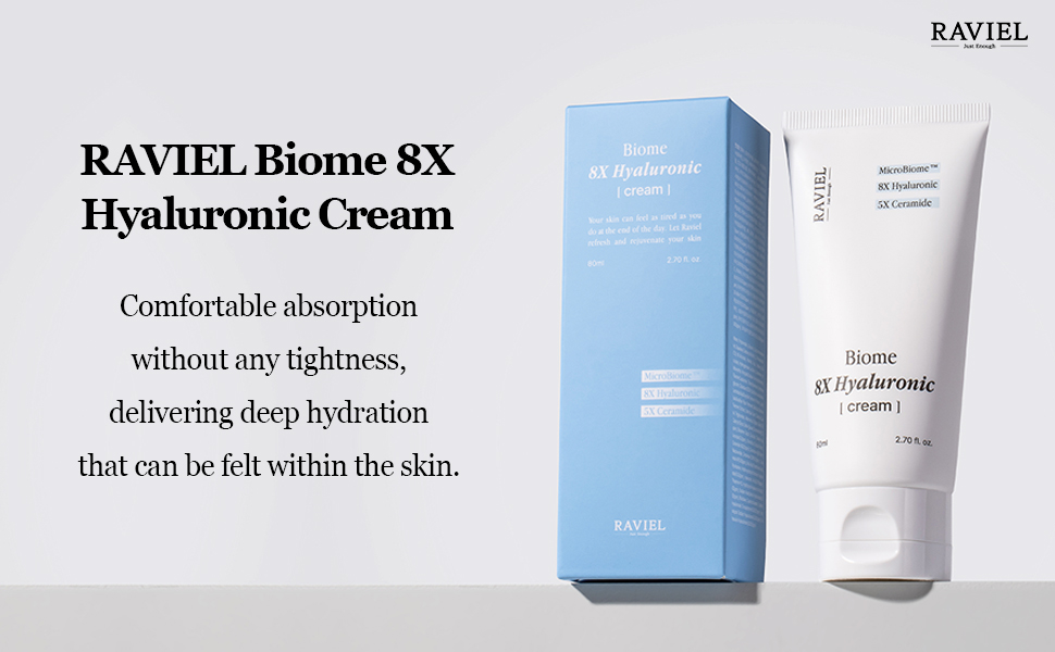 RAVIEL Biome 8X Hyaluronic Cream