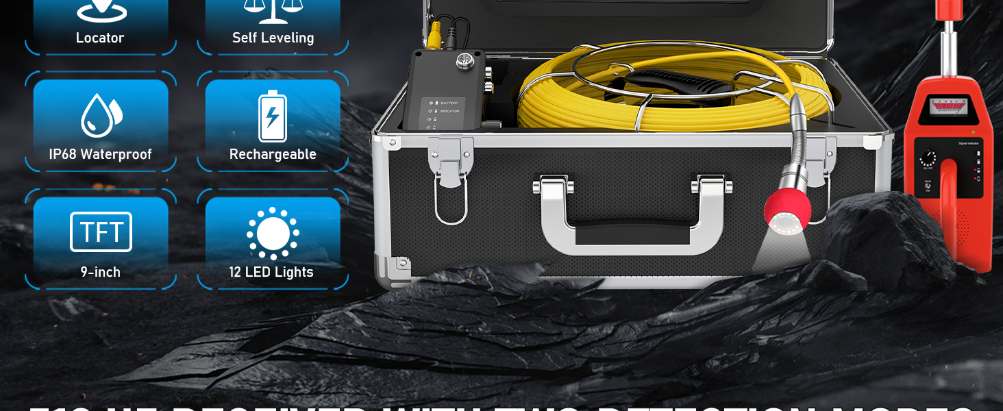 sewer camera woth locator