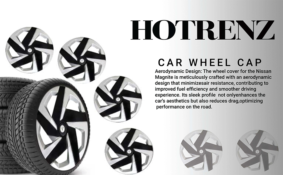 HOTRENZ 16 Inch Car Wheel Cover for Nissan Magnite Wheel Cover for