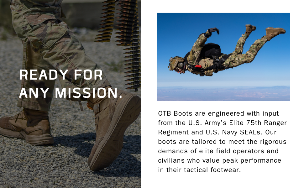 OTB Boots Bootmakers to the Good Guys - High Quality Military and Tactical Boots