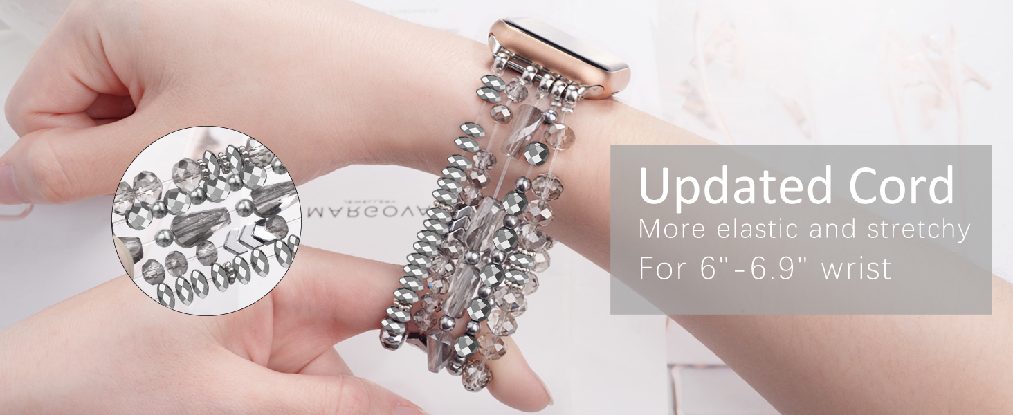 Beaded Apple Watch Band