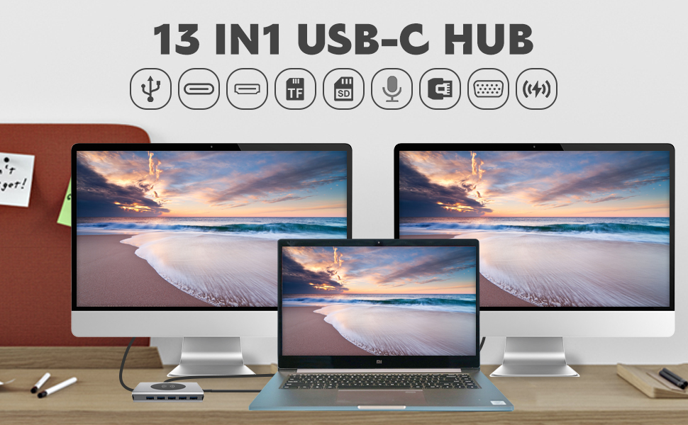 docking station dual monitor usb c dock macbook pro docking station