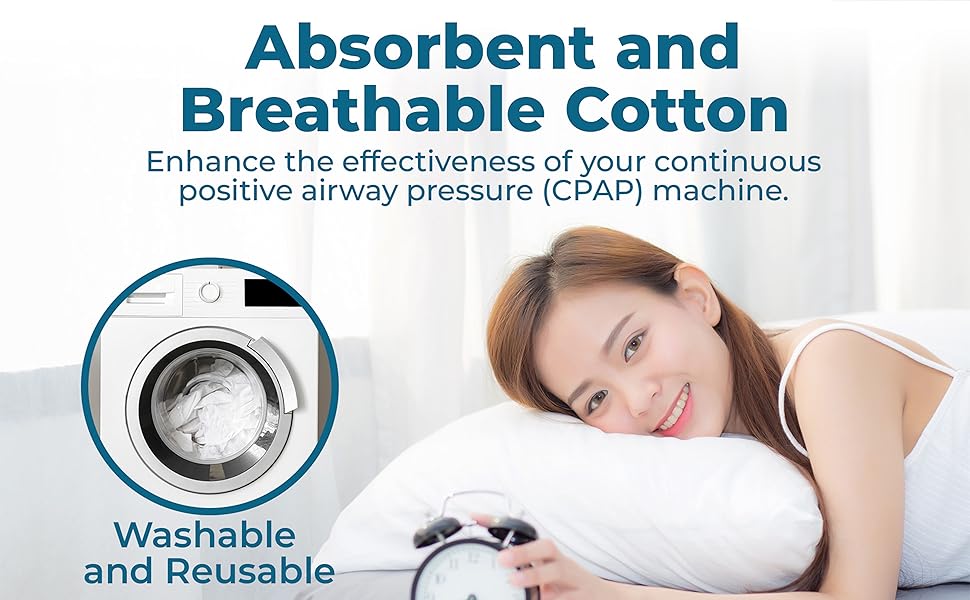 CPAP Mask Liners FSA & HSA Eligible 4Pack Soft Cushion