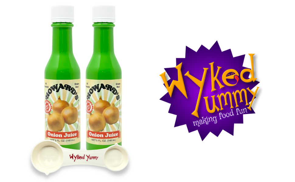 Wyked Yummy Onion Juice Bundle with (2) 5 oz Bottles of
